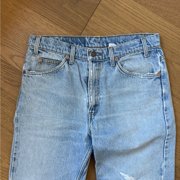 Levi’s 505 Straight Leg - Vintage 90s - Made in Brazil - 33 x 26.5 - Picture 3 of 9